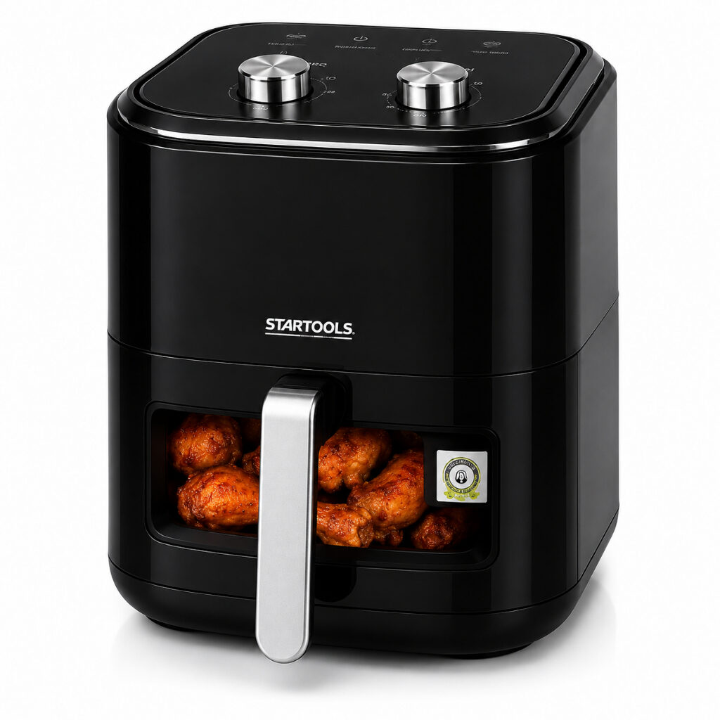 Air Fryer 5 Litros 220V Preta, foto 5