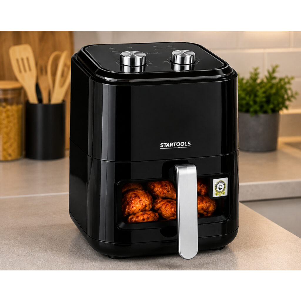 Air Fryer 5 Litros 220V Preta, foto 8