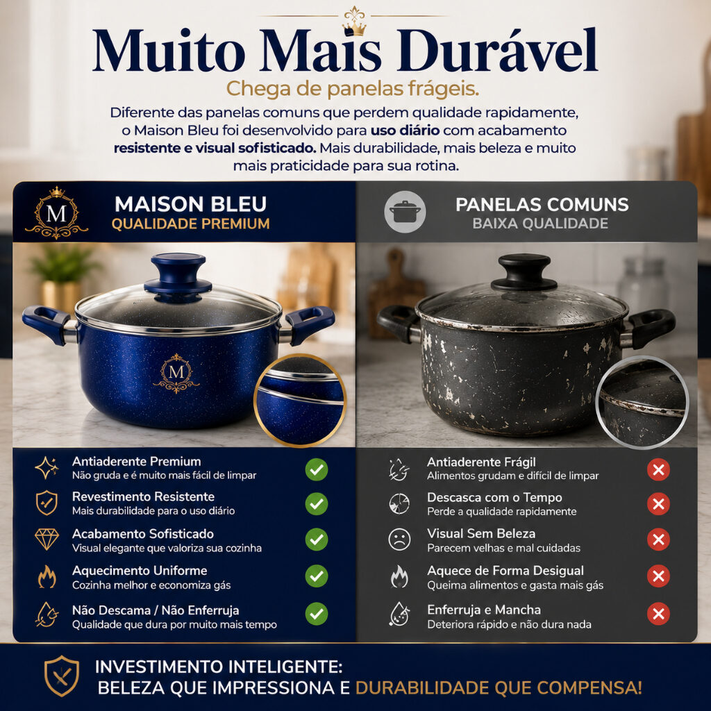 Conjunto de Panelas Antiaderente 9 Peças Azul, foto 7