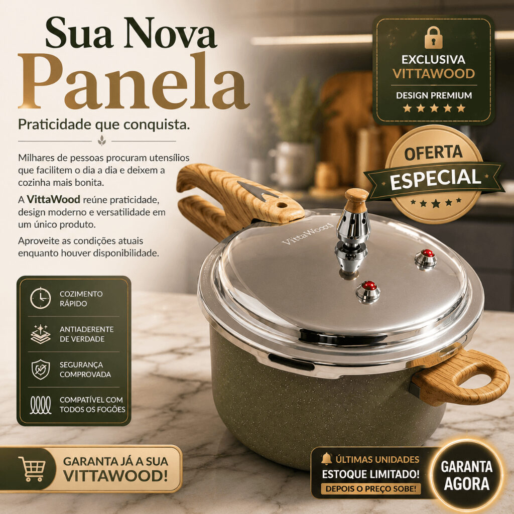 Panela de Pressão Max Chef Wood 4,2 L, foto 4