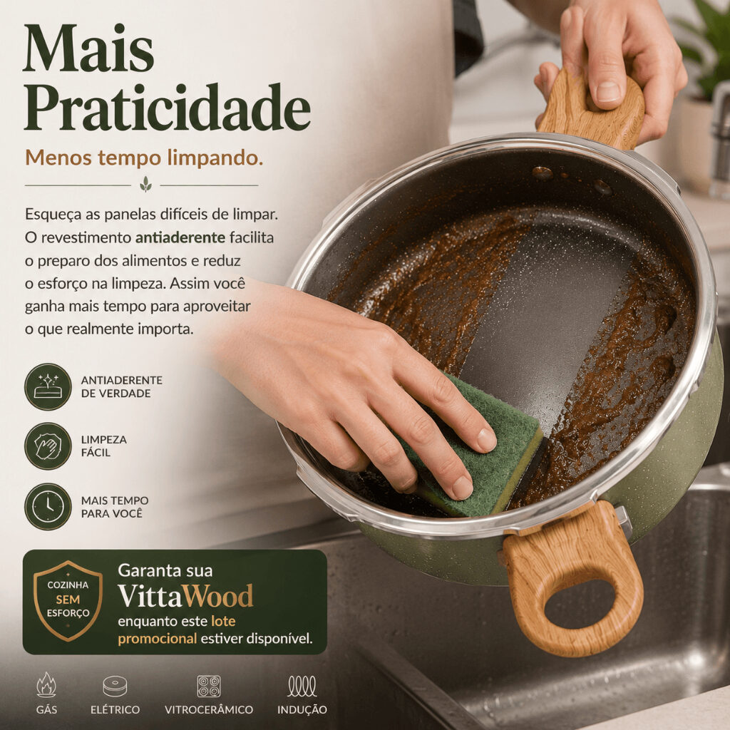 Panela de Pressão Max Chef Wood 4,2 L, foto 7